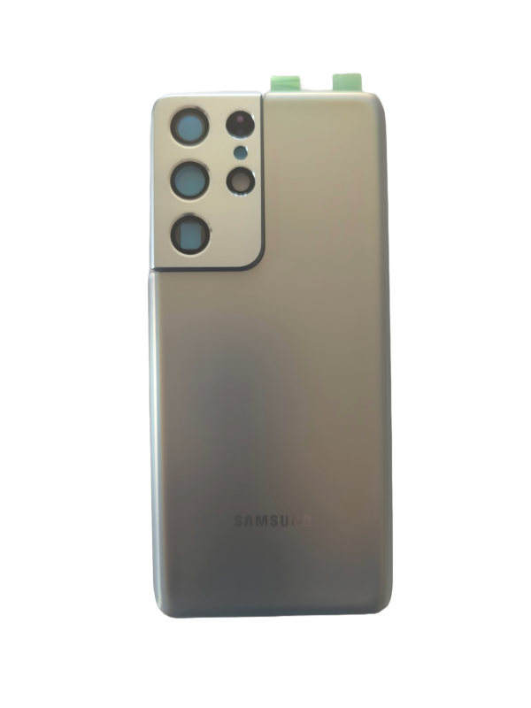 Заден капак Samsung Galaxy S21 Ultra сребрист
