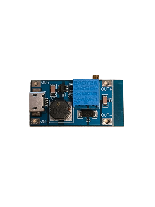 Регулируем захранващ модул MT3608 – DC-DC Step-Up Boost (MicroUSB)